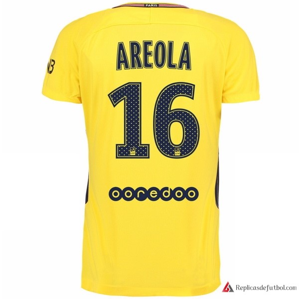 Camiseta Paris Saint Germain Segunda equipación Areola 2017-2018